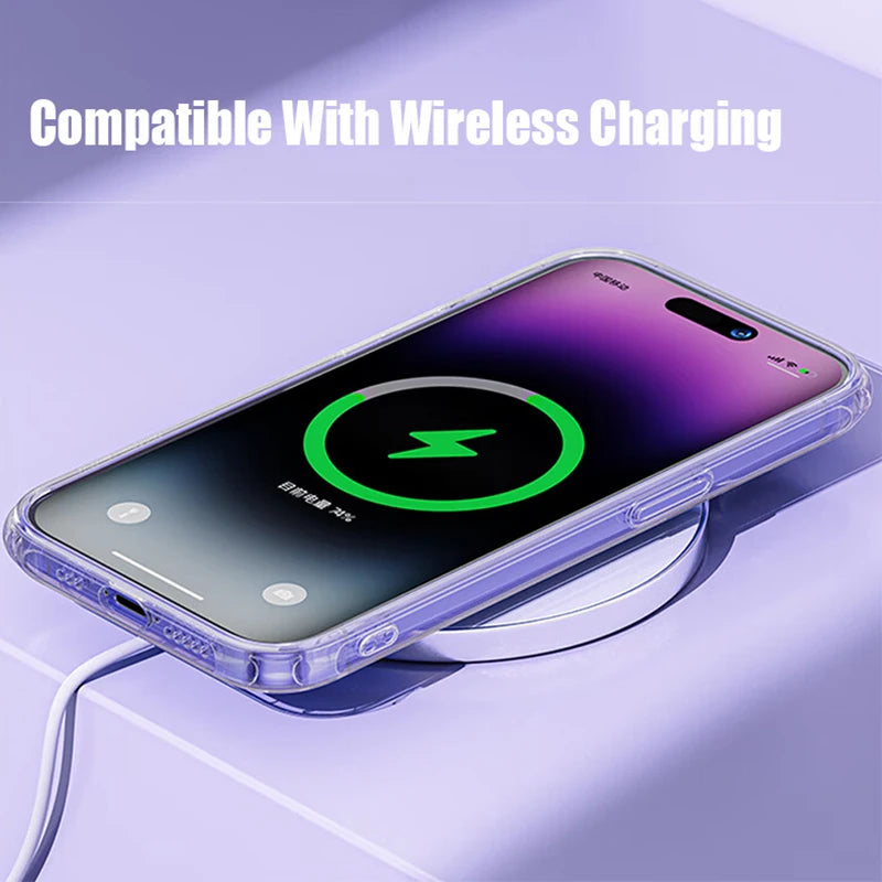 Clear Phone Case For iPhone 14 11 12 13 15 Pro Max Silicone Soft For iPhone XS Max XR X 8 7 6 Plus Transparent Back Cover Case